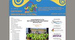 Desktop Screenshot of gatewaydragonboat.org